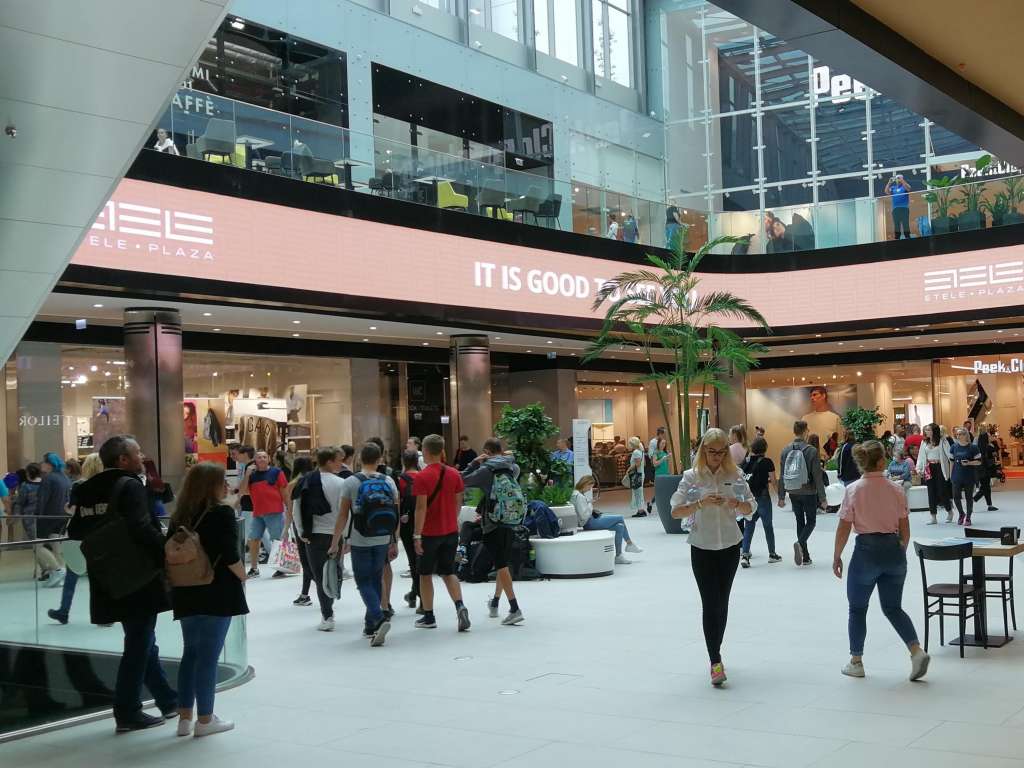 Etele Plaza / Flexible LED Display and Interactive Floor LED Display - Smart Plaza Digital Signage System Design and Construction 3