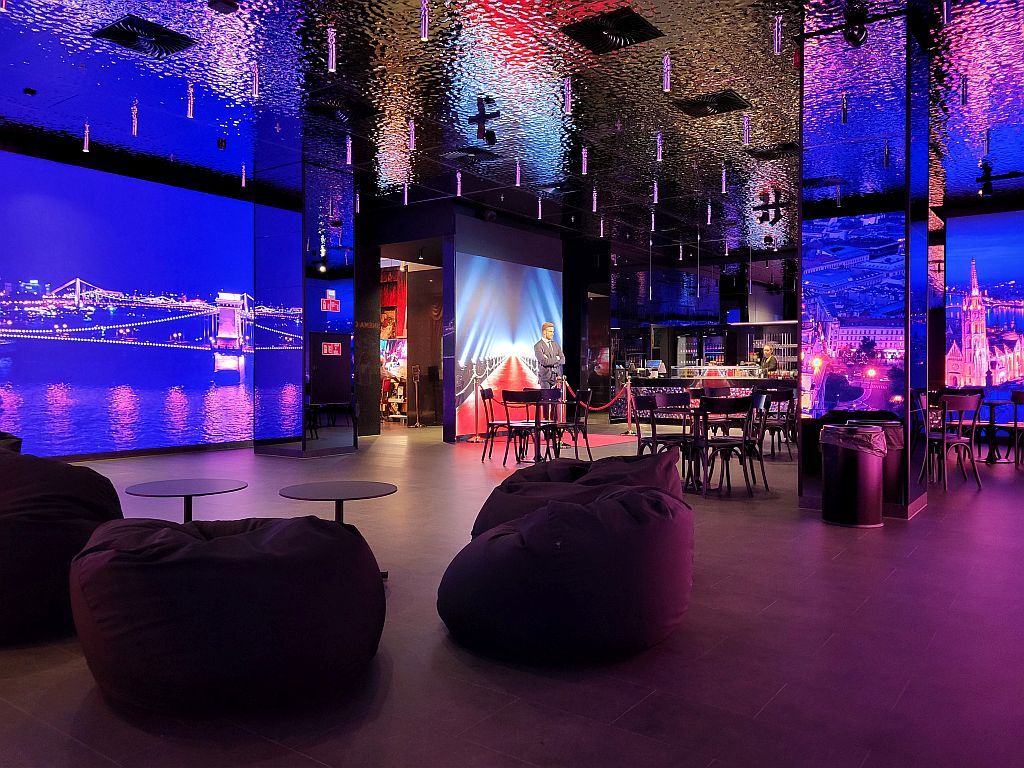Madame Tussauds Budapest - ecran LED, podea LED și procesor video sistem de control proiectare și execuție 20