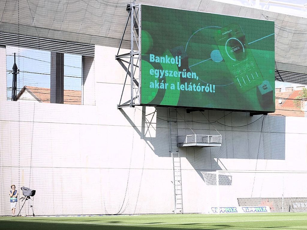 Noul stadion Hidegkuti Nándor: Proiectare și implementare - tabelă de marcaj ecran cu LED-uri, operarea echipamentelor LED perimetru și Sistem Digital Signage 10