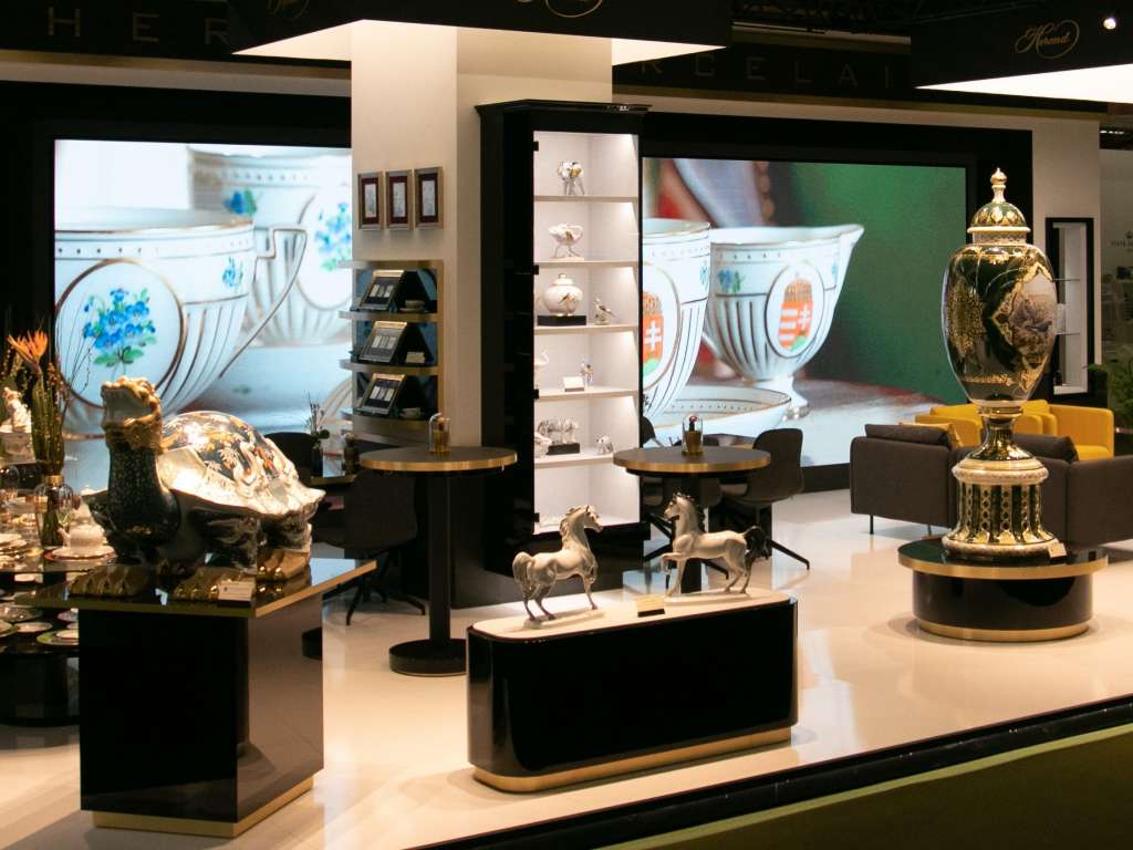 Herendi porcelán stand Frankfurt Ambiente 2020 2