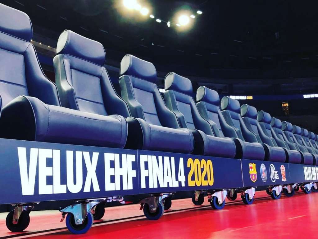 VELUX EHF Final4 bajnokság / Egyedi mobil cserepad tervezés és gyártás 2