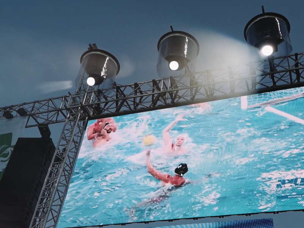 Audio and Visual Technology Operation at the BENU Men’s Hungarian Water Polo Tournament