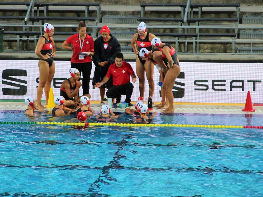 SEAT Women’s Water Polo Tournament Hungary - Canada -sports technology operation 4