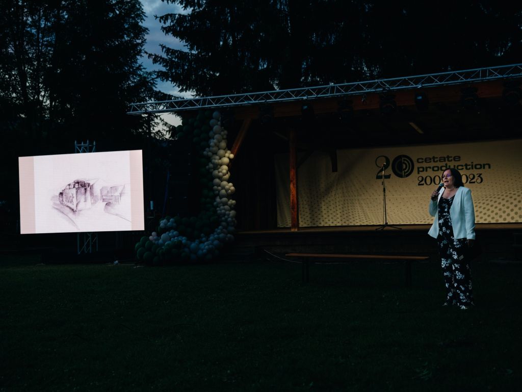 Operarea ecranului LED în outdoor la evenimentul aniversar de 20 de ani al Cetate Production SRL din România 6