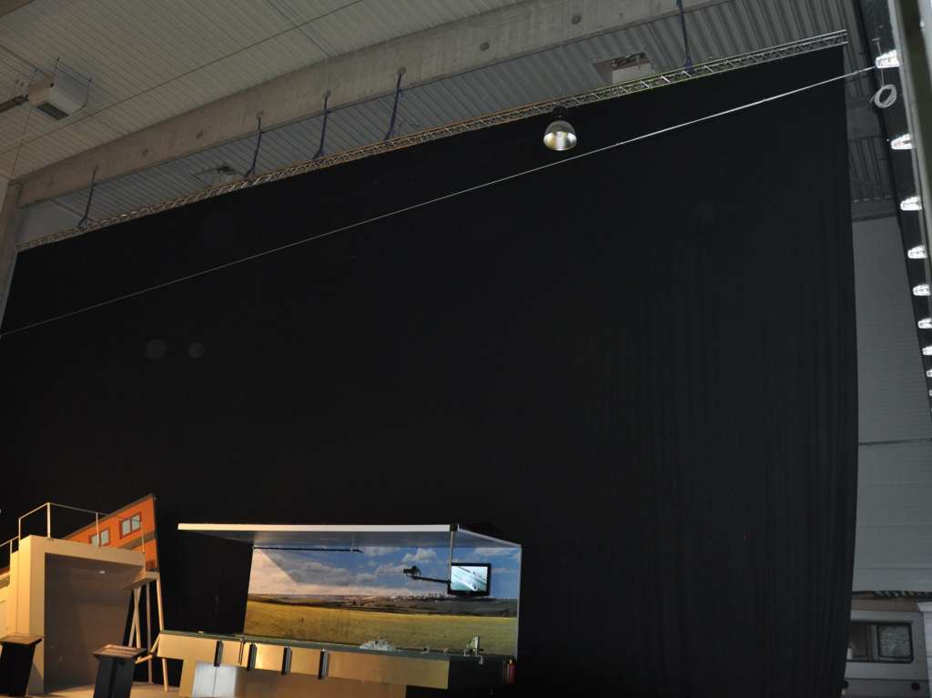 Planning and installation of acoustic curtain 2