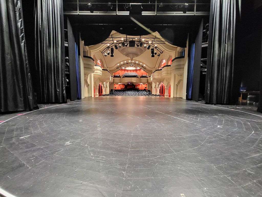 Revolving Stage and Orchestra Pit Lowering System 3D Design, Production and Installation 2