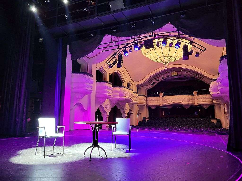 Revolving Stage and Orchestra Pit Lowering System 3D Design, Production and Installation 5